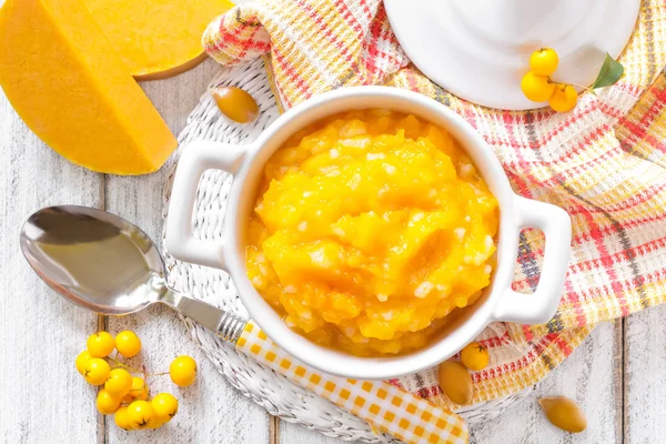 Porridge di zucca — Foto Stock