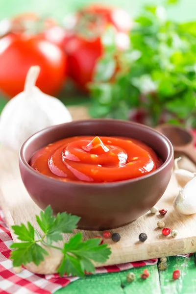 Salsa de tomate —  Fotos de Stock