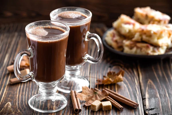 Chocoladedrinks — Stockfoto