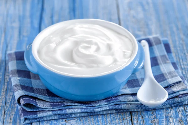 Sour cream — Stock Photo, Image