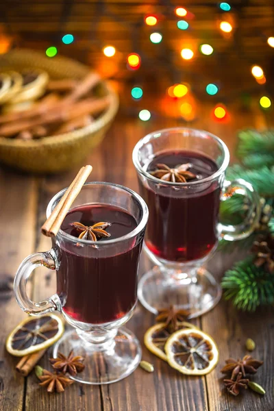 Kerst glühwein — Stockfoto