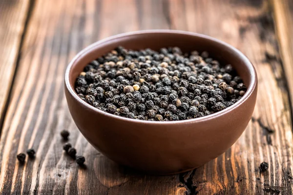 Black pepper — Stock Photo, Image