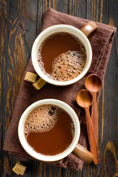 Bevanda calda al cacao — Foto Stock