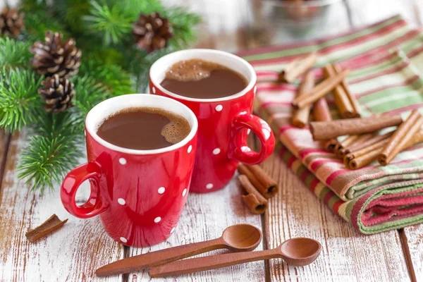 Hot cocoa drink — Stock Photo, Image