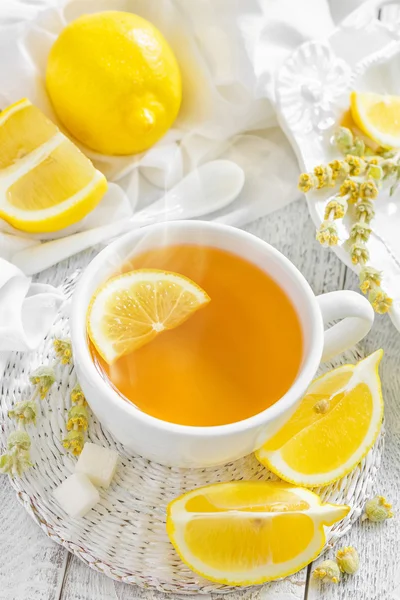 Tè al limone — Foto Stock