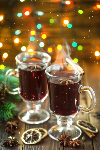 Vino caliente de Navidad — Foto de Stock