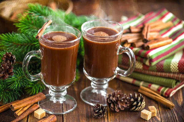 Bevanda di cacao di Natale — Foto Stock