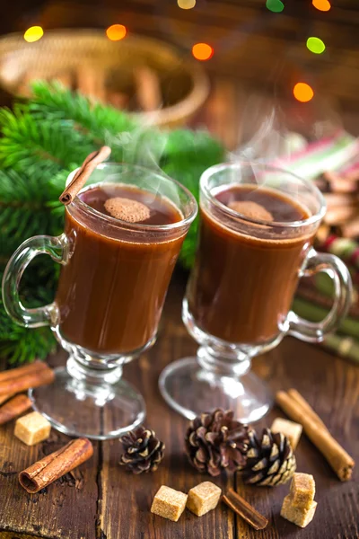 Boisson cacao de Noël — Photo