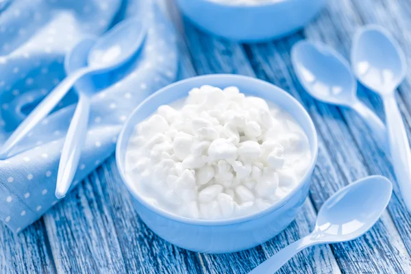 Cottage cheese — Stock Photo, Image