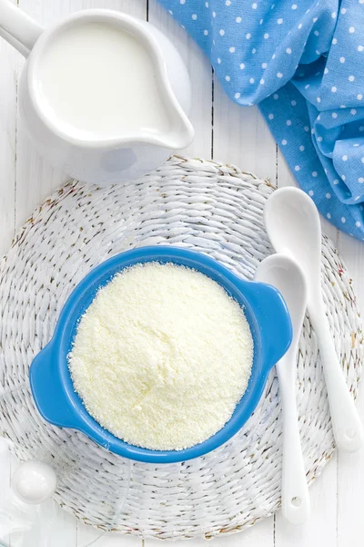 Powdered milk — Stock Photo, Image