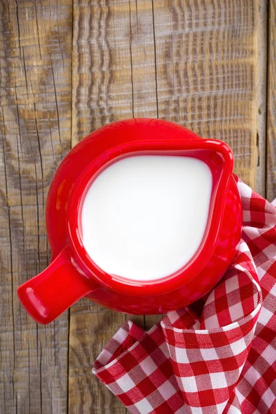 Milk in a jug — Stock Photo, Image