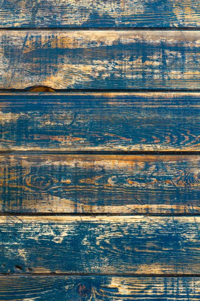 Blue wooden background — Stock Photo, Image