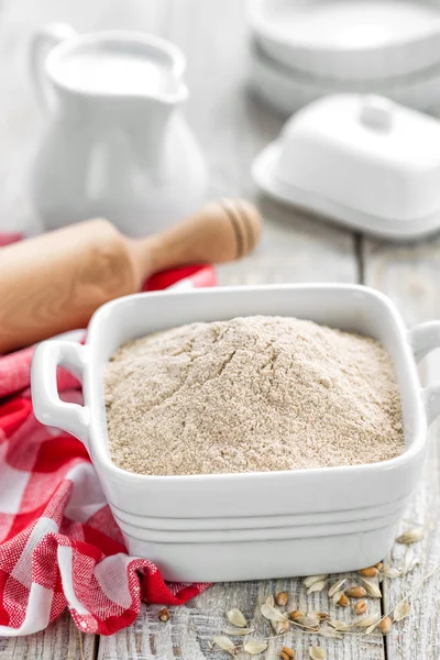 Wheat flour — Stock Photo, Image