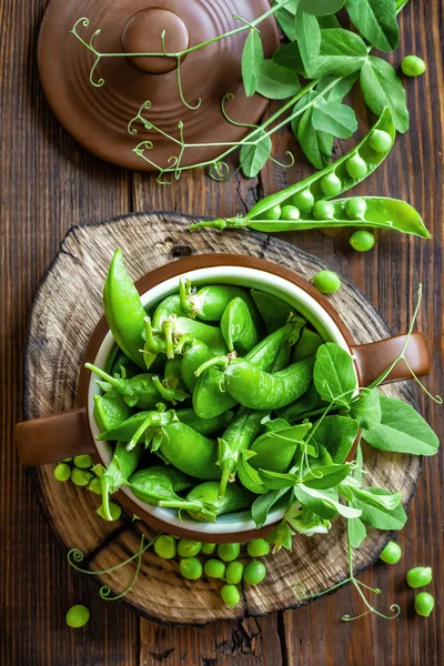 Green peas — Stock Photo, Image