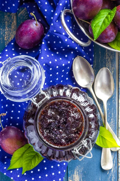 Plum jam — Stock Photo, Image