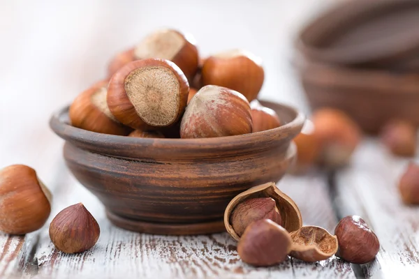 Hazelnuts — Stock Photo, Image