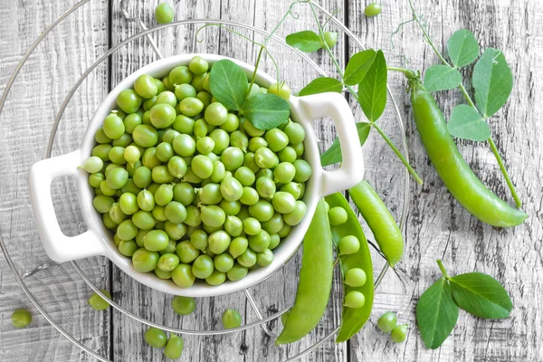 Guisantes verdes — Foto de Stock