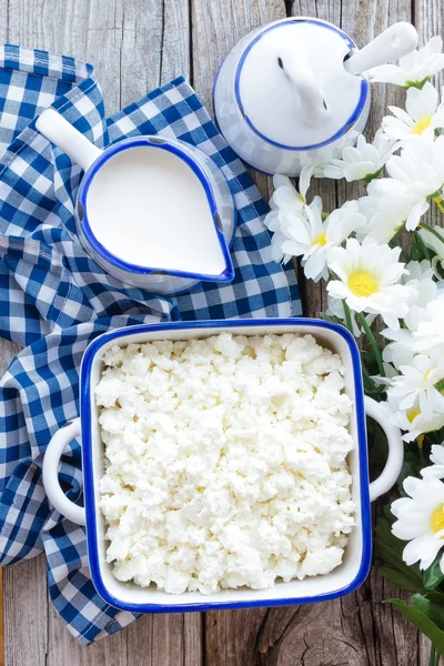 Cottage cheese — Stock Photo, Image