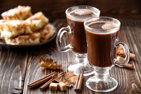 Chocoladedrinks — Stockfoto