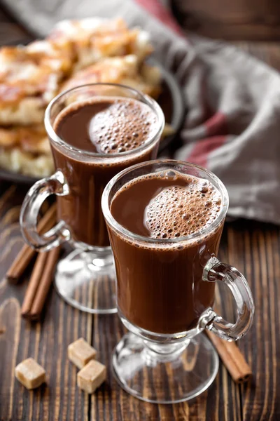 Chocoladedrinks — Stockfoto