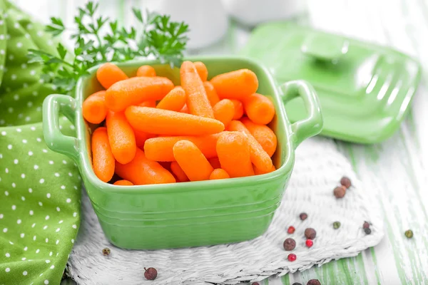 Small baby carrots — Stock Photo, Image