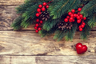 Sevgililer kalp aşk kartı