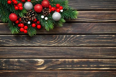 Ağaçlı Noel arkaplanı