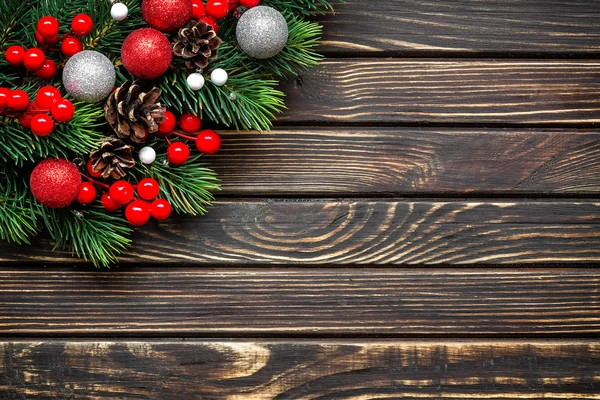 Kerst achtergrond met boom — Stockfoto