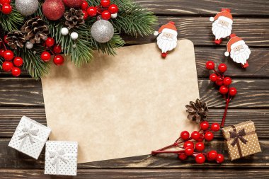 Noel ağacı arka plan kartıyla