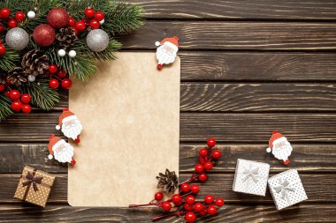 Noel ağacı arka plan kartıyla