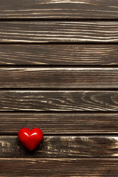 Valentine den lásky srdce karta — Stock fotografie