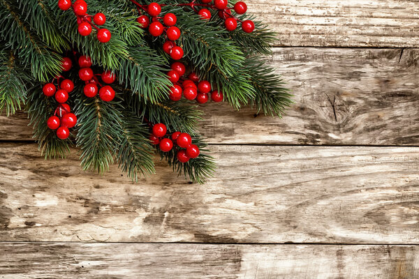 Рождественский фон с елкой