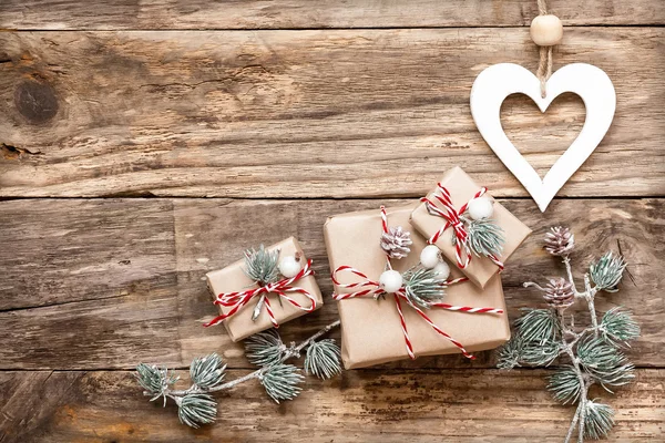 Tarjeta del corazón del amor del día de San Valentín —  Fotos de Stock