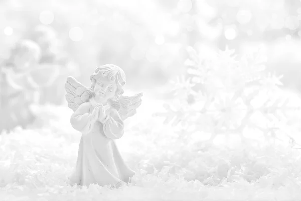 Christmas decoration with angel — Stock Photo, Image