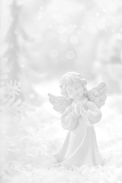 Різдвяна прикраса з ангелом — стокове фото