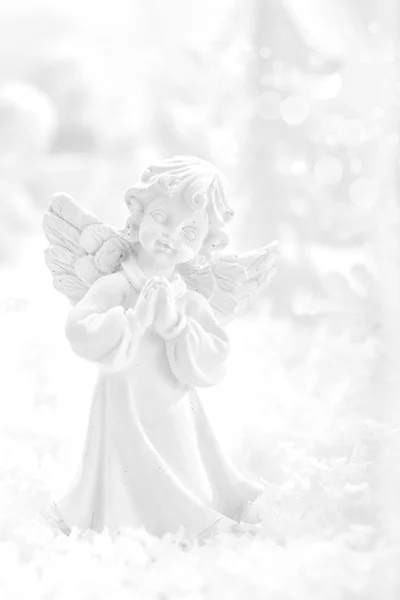 Christmas decoration with angel — Stock Photo, Image