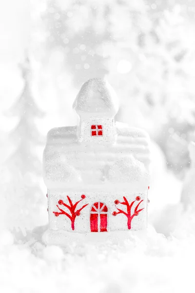 White christmas decoration — Stock Photo, Image