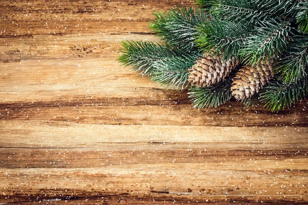 Fundo de Natal com árvore — Fotografia de Stock