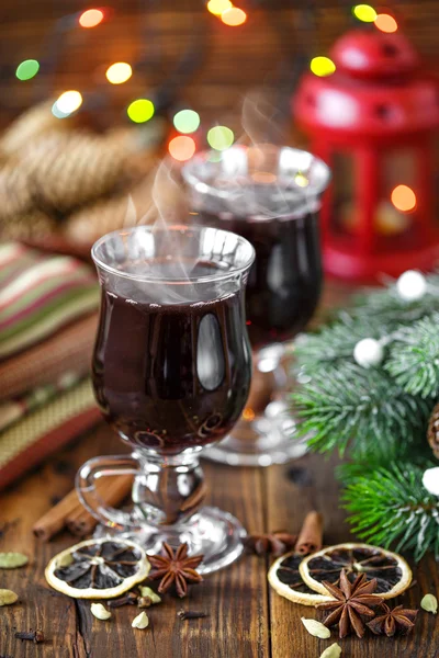 Vino rimuginato di Natale — Foto Stock