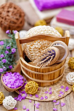 spa banyo malzemeleri ile ayarla