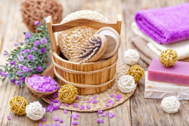 spa banyo malzemeleri ile ayarla