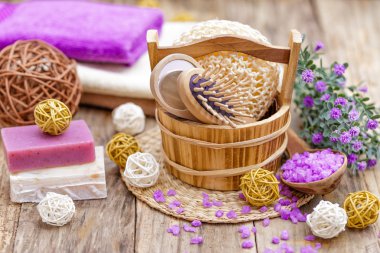 spa banyo malzemeleri ile ayarla