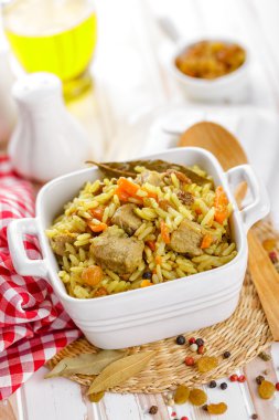 etli pilav