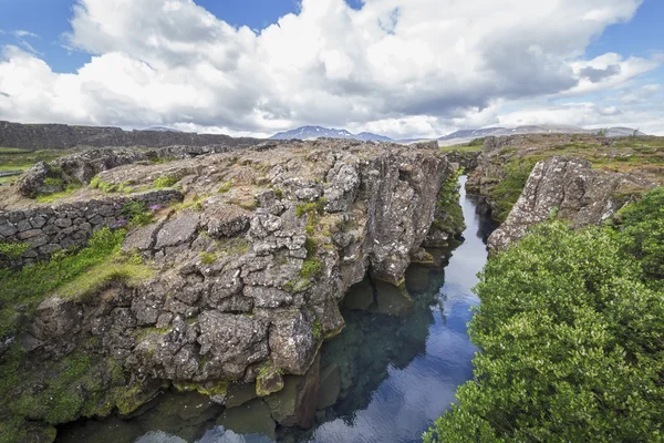 Gulfoss Καταρράκτης στην Ισλανδία — Φωτογραφία Αρχείου