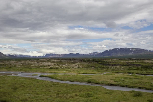 Thingvellir 조 경 — 스톡 사진