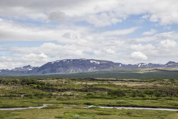 Landscape in Thingvellir — Stock Photo, Image