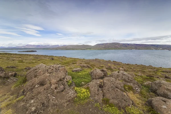 Vista sobre Hvalfjordur — Fotografia de Stock