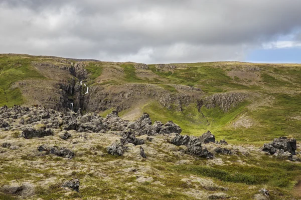 Paysage accidenté en Islande — Photo