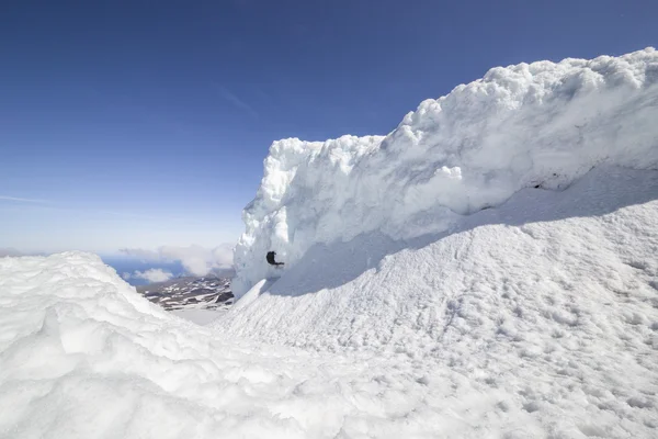 Parete di neve — Foto Stock