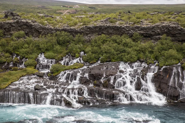 River and waterfall — Stock Photo, Image